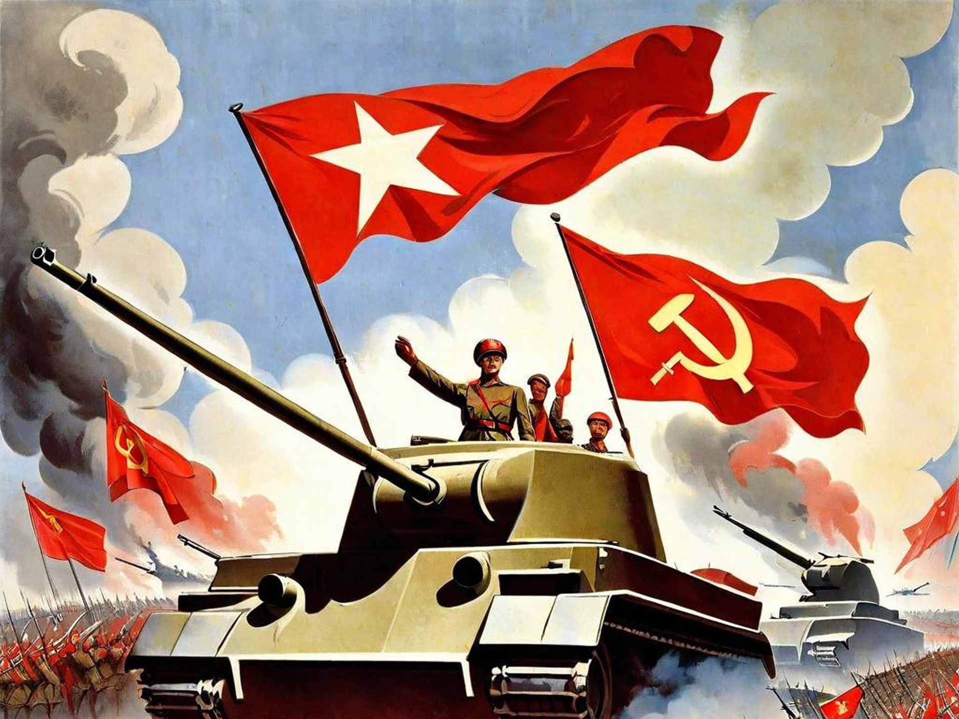 С Днём победы советского народа в Великой отечественной войне